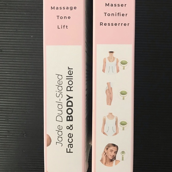 Jade Dual Face and Body Roller by Danielle - Picture 3 of 3